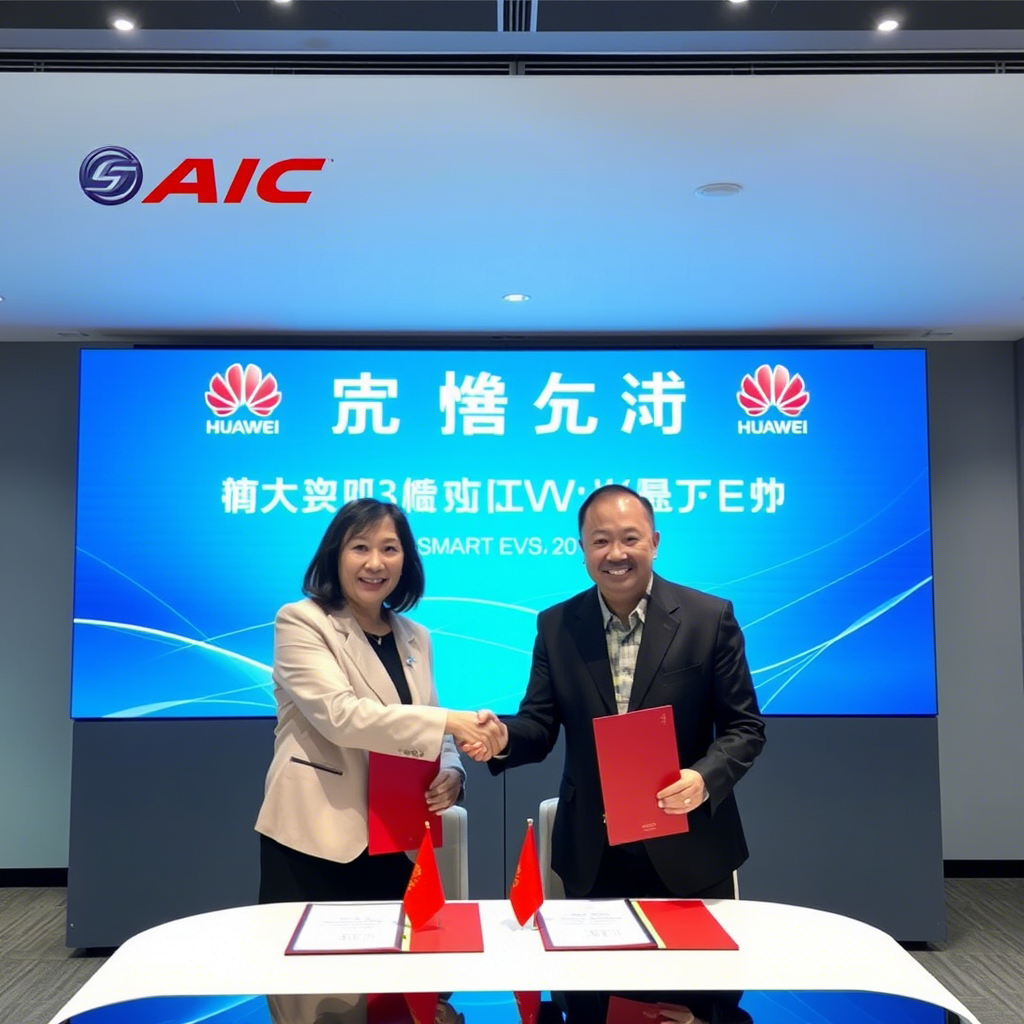 "SAIC and Huawei Team Up to Lead the Future of Smart EVs: A Game-Changing Partnership"