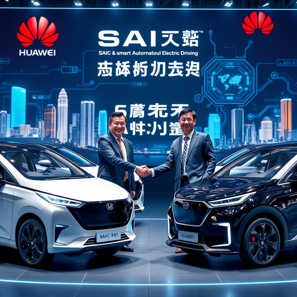 "SAIC and Huawei Team Up to Lead the Future of Smart EVs: A Game-Changing Partnership"